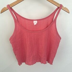 Light pink crop top